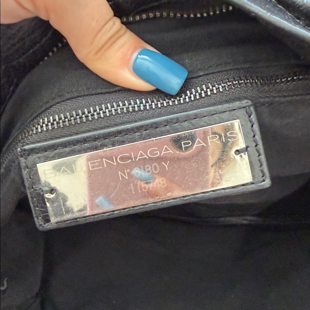 Balenciaga city bag in black - Picture 3 of 6